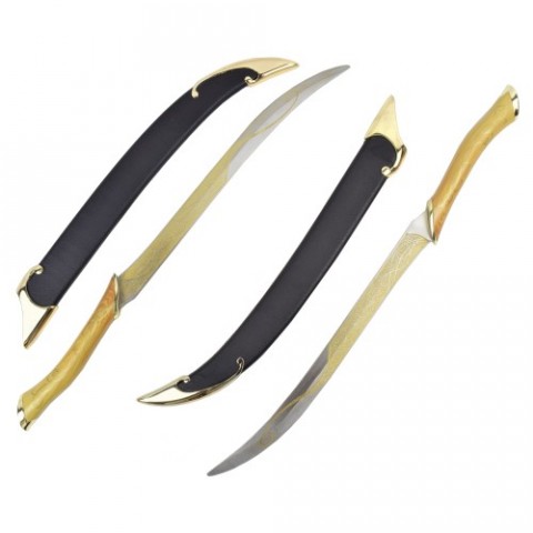 ELVEN DAGGERS OF LEGOLAS WITH SCABBARD